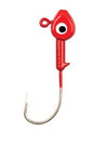 Eagle Claw Eagle Claw Saltwater Fish Head 1/4oz 10ct Red