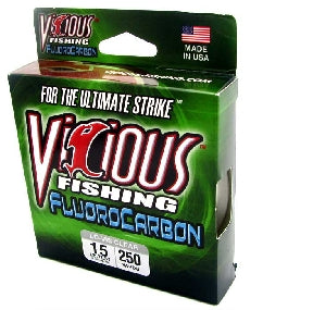 Vicious Fluorocarbon Clear 250yd 6lb