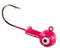 Eagle Claw Ball Jig Head 1/16 10ct Pink